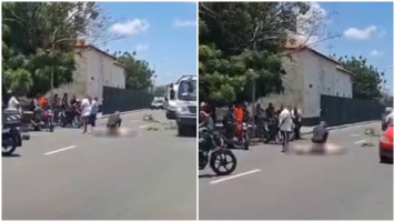 Idosa de 75 anos morre após ser atropelada por motocicleta em Fortaleza