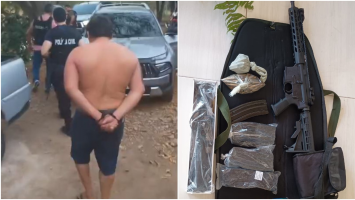 Suspeito de fornecer armas e drogas para facção criminosa na Paraíba é preso no Ceará