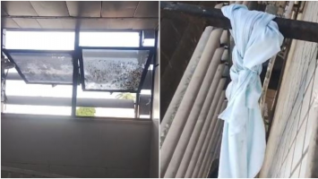 Paciente sob escolta policial foge de hospital em Fortaleza usando corda feita com lençóis; vídeo