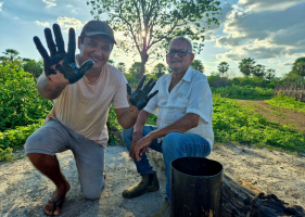 'Não quero riqueza, quero dinheiro para sobreviver', diz agricultor que encontrou possível petróleo no Ceará