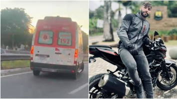 Jovem morre após perder o controle da moto e bater em mureta na Grande Fortaleza